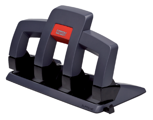 Perforator Rapid SP34 pressless 4-gaats 30vel zwart afbeelding