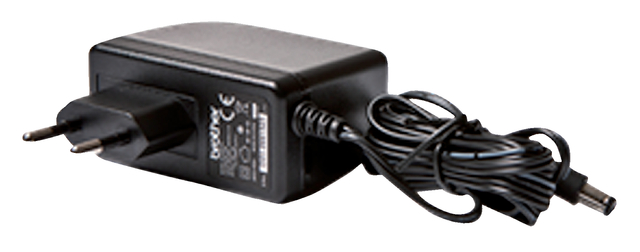 Adapter Brother P-touch E001AEU zwart afbeelding