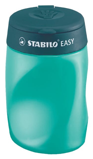 Puntenslijper STABILO Easy 4502 3 in 1 rechtshandig petrol afbeelding