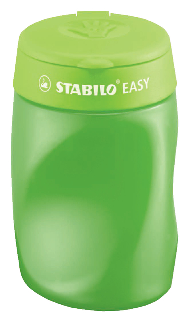 Puntenslijper STABILO Easy 4502 3 in 1 rechtshandig groen afbeelding