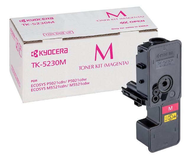 Toner Kyocera TK-5230M rood afbeelding