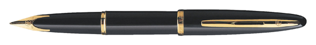 Vulpen Waterman Carene Sea black lacquer GT medium afbeelding