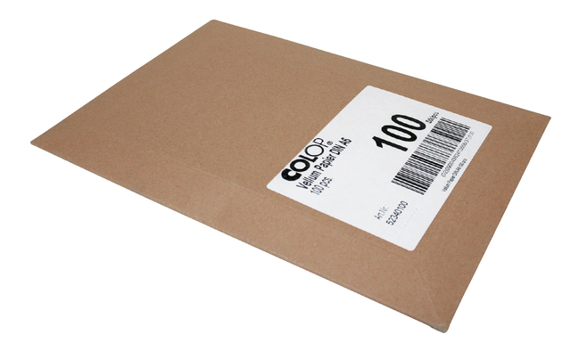 Papiervellen Colop EOS vellum A6 semi transparant afbeelding