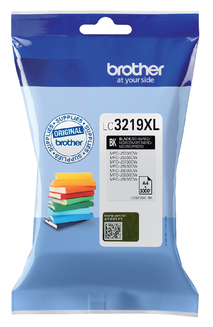 Inktcartridge Brother LC-3219XLBK zwart afbeelding