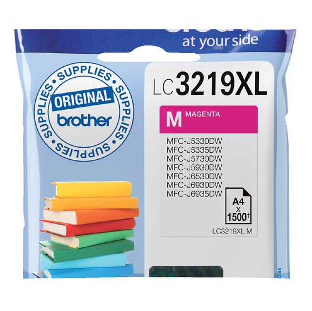 Inktcartridge Brother LC-3219XLM rood — Foto 2 van 2