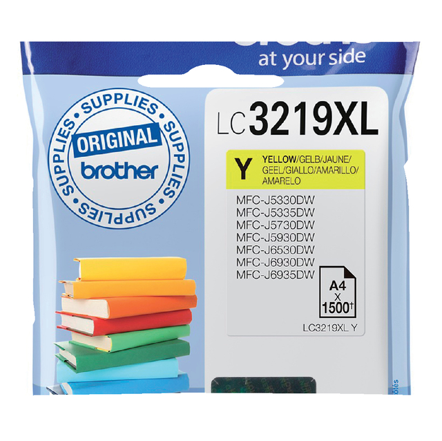 Inktcartridge Brother LC-3219XLY geel — Foto 2 van 2