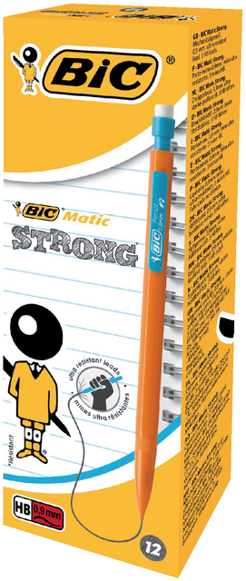 Vulpotlood Bic Matic strong HB 0.9mm inclusief stiften afbeelding