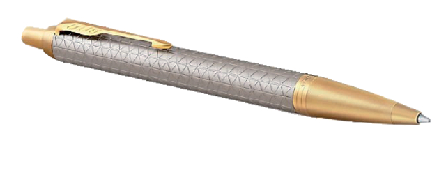 Balpen Parker IM Premium warm grey GT medium — Foto 2 van 2