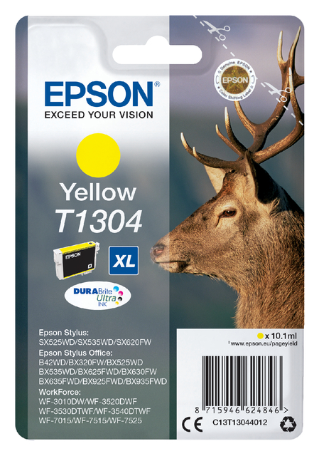 Inktcartridge Epson T1304 geel afbeelding
