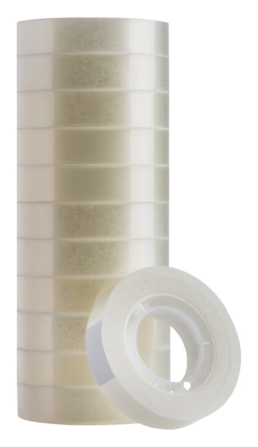 Plakband Quantore 12mmx33m transparant afbeelding