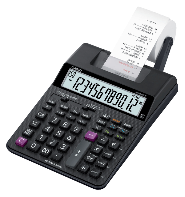 Rekenmachine Casio HR-150RCE afbeelding
