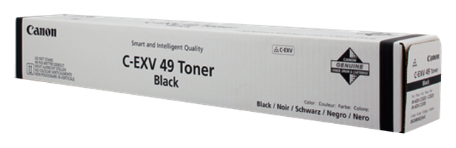 Tonercartridge Canon C-EXV 49 zwart afbeelding