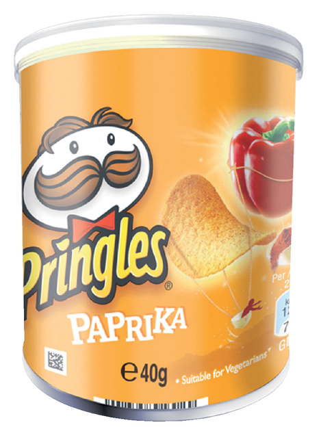 Chips pringles paprika 40 gram afbeelding