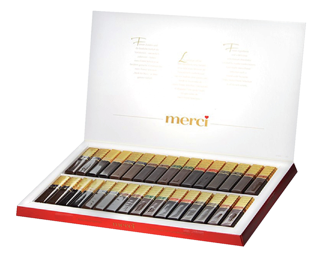 Chocolade Merci finest selection 400gr — Foto 2 van 2