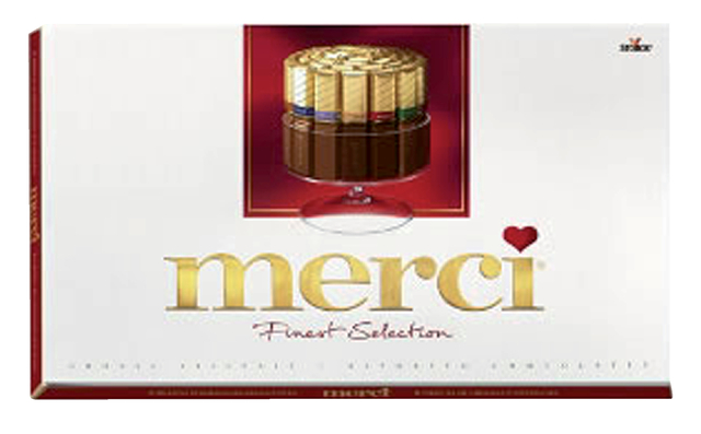 Chocolade Merci finest selection 400gr afbeelding