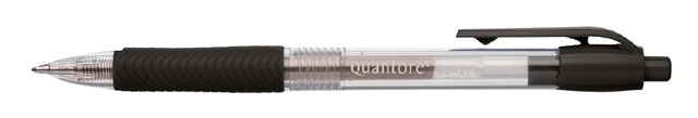 Gelschrijver Quantore gripdrukknop 0.7mm zwart afbeelding
