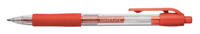 Gelschrijver Quantore grip drukknop 0.7mm rood afbeelding