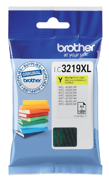 Inktcartridge Brother LC-3219XLY geel afbeelding