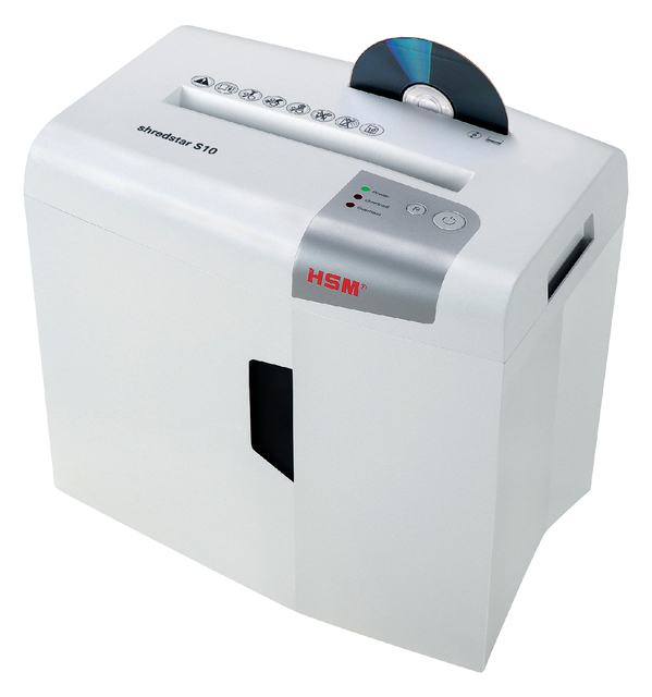 Papiervernietiger HSM shredstar S10 stroken 6mm afbeelding