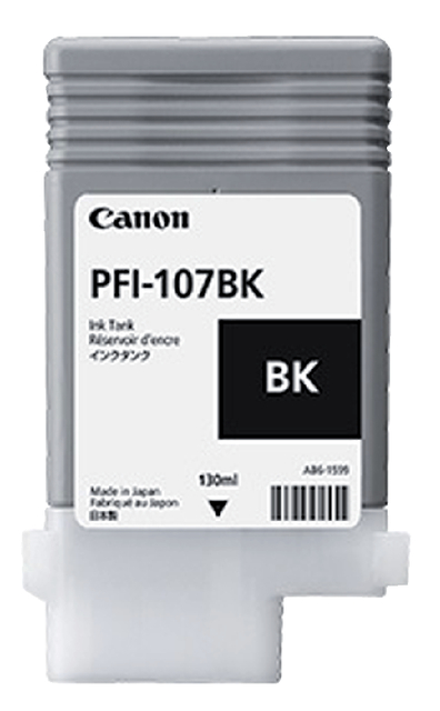 Inktcartridge Canon PFI-107 zwart afbeelding