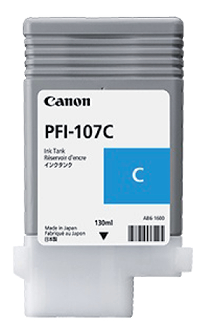 Inktcartridge Canon PFI-107 blauw afbeelding