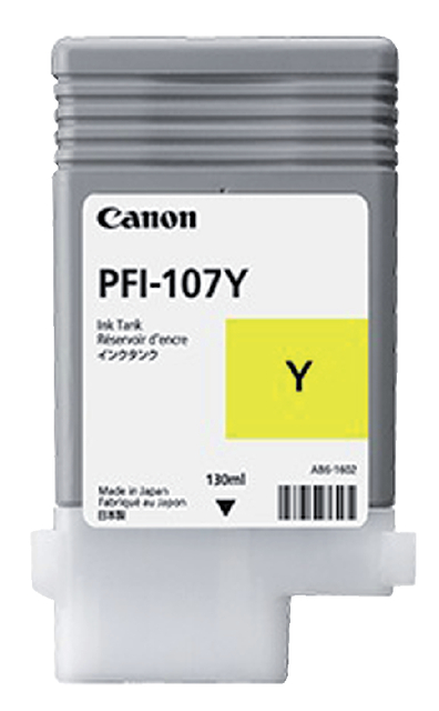 Inktcartridge Canon PFI-107 geel afbeelding