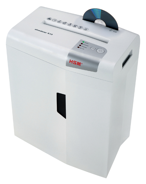 Papiervernietiger HSM shredstar X10 snippers 4.5x30mm afbeelding