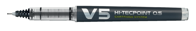Rollerpen PILOT Begreen Hi-Tecpoint V5 fijn zwart afbeelding