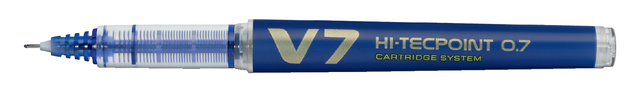 Rollerpen PILOT Begreen Hi-Tecpoint V7 medium blauw afbeelding