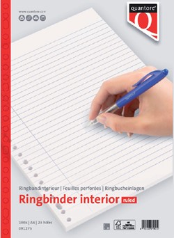 Interieur Quantore A4 23-gaats lijn 100vel