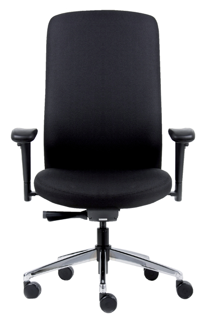 Bureaustoel Euroseats Heavy Duty zwart — Foto 2 van 2