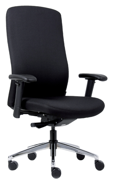 Bureaustoel Euroseats Heavy Duty zwart afbeelding