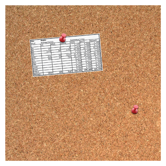 Prikbord Desq 35x35cm kurk afbeelding