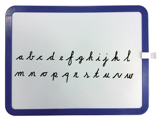 Whiteboard Desq 21x28cm tweezijdig magnetisch — Foto 2 van 2