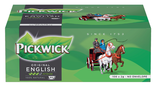 Thee Pickwick engelse melange 100x2gr zonder envelop afbeelding