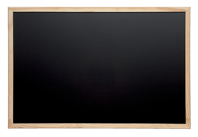 Krijtbord MAUL antraciet 30x40cm onbewerkt houten frame afbeelding