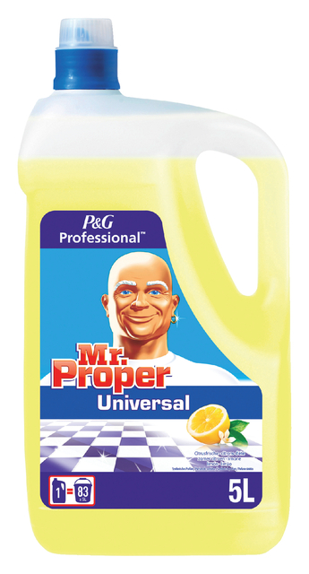 Allesreiniger Mr Proper lemon 5 liter afbeelding