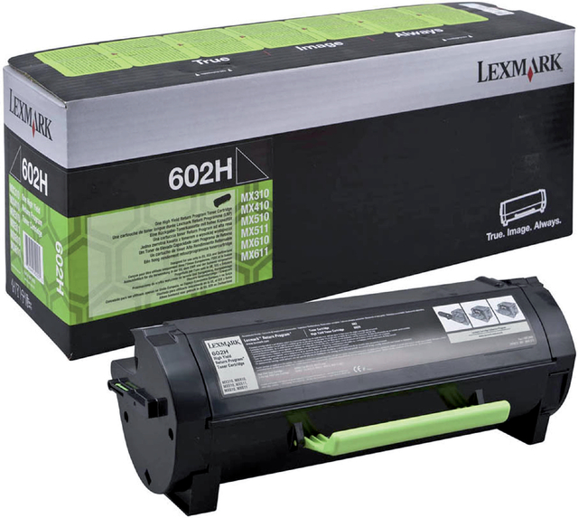 Tonercartridge Lexmark 60F2H00 zwart afbeelding