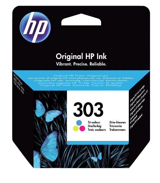 Inktcartridge HP T6N01AE 303 kleur afbeelding