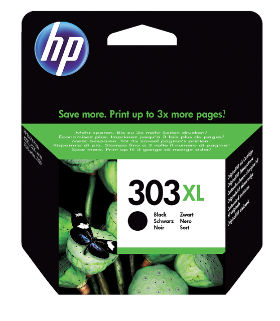 Inktcartridge HP T6N04AE 303XL zwart afbeelding