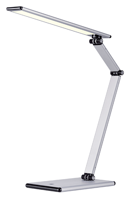 Bureaulamp Hansa led Slim zilvergrijs afbeelding