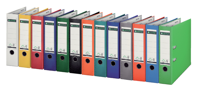 Ordner Leitz 1010 180° 80mm PP A4 groen — Foto 2 van 2