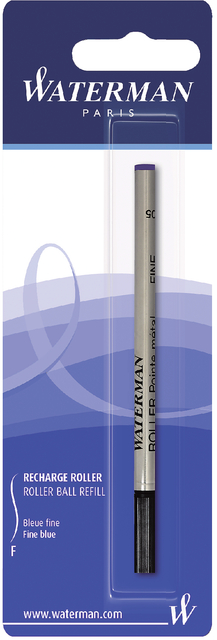 Rollerpenvulling Waterman fijn blauw blister à 1 stuk afbeelding