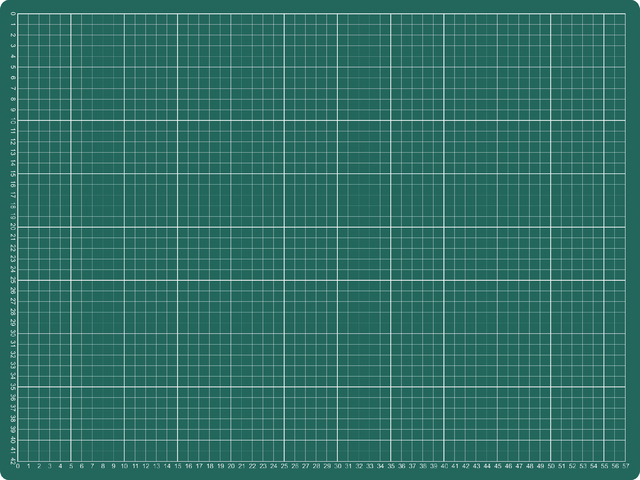 Snijmat A2 600X450mm groen afbeelding