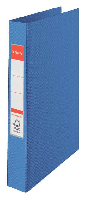 Ringband Esselte A4 23-rings O-mech 19mm PP blauw afbeelding