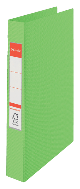 Ringband Esselte A4 23-rings O-mech 19mm PP groen afbeelding