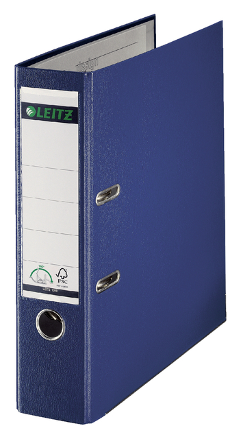 Ordner Leitz 1010 180° 80mm PP A4 blauw afbeelding