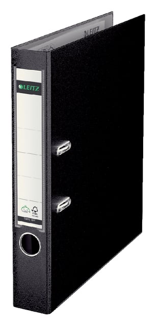 Ordner Leitz 1015 180° 52mm PP A4 zwart afbeelding