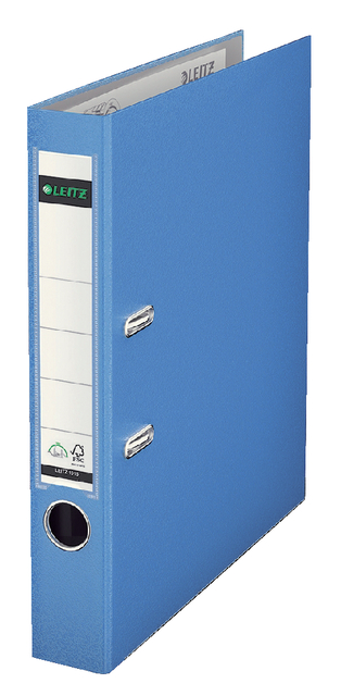 Ordner Leitz 1015 180° 52mm PP A4 lichtblauw afbeelding