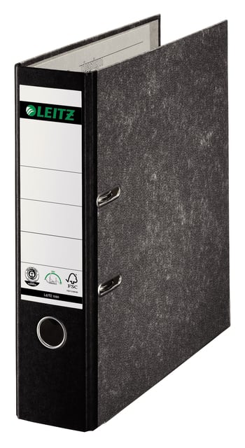 Ordner Leitz 1080 180° 80mm karton A4 zwart afbeelding